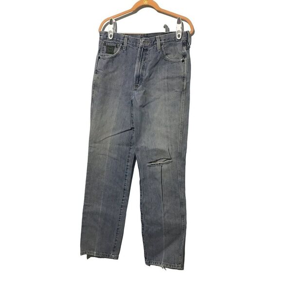 Cinch High Rise Men's Light Wash Cotton Jeans 33x34 - Picture 1 of 12
